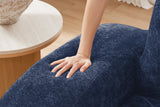 MYLO 110" 3-Seater Sofa with 2 Ottomans