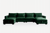PERTH 157" 4-Seater Sofa with 2 Ottomans 12