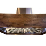 ZLINE 30" Wooden Wall Mount Range Hood Butcher Block, 681W-30