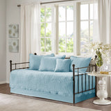 6 Piece Scalloped Edge Daybed Cover Set