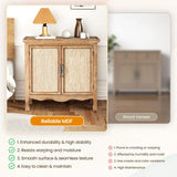 Wholesale Farmhouse Storage Cabinet with Flower Pattern