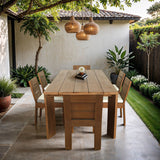 Mirella - Teak Wood Outdoor Patio Dining Table