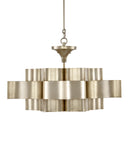 Grand Lotus Large Silver Chandelier