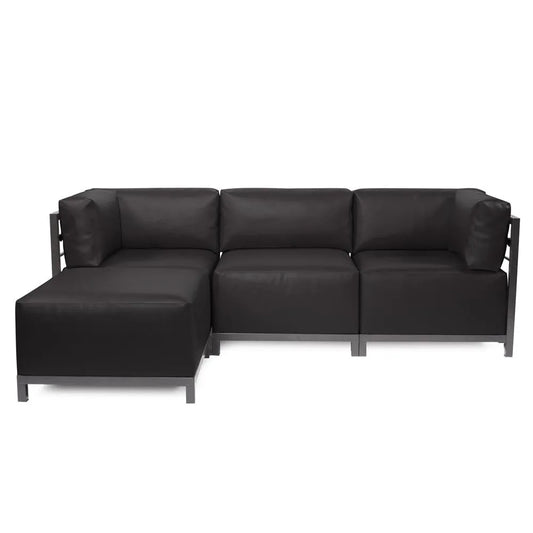 Axis 3pc Sectional Atlantis Black Titanium Frame