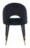 Menlo Dining Chair (Set of 2) Black