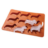 Dachshund Puppy Silicone Ice Cube Tray Mold