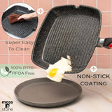 Moss & Stone 11-Inch Nonstick Grill Pan