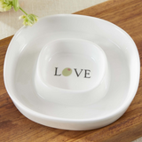 Olive You Olive Tray & Spreader Ceramic Set