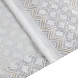 Light Filtering Boho Taupe Geometric Curtain Panel Pair
