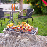 17-Inch Portable Stainless Steel Charcoal Grill