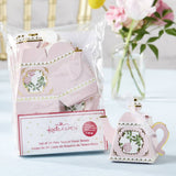 Pink Teapot Favor Box Set of 24 for Events