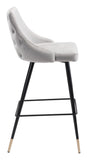 Piccolo Barstool Gray