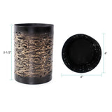 Golden Thread Medium Cylindrical Medium Candle Holder