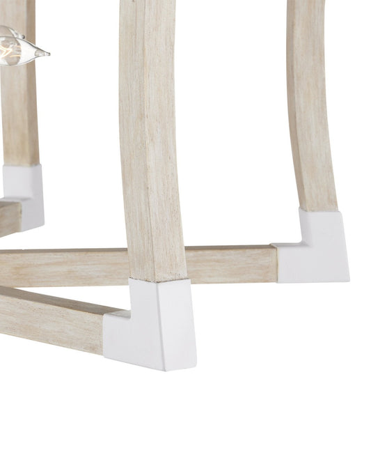 Bastian Small Sandstone Semi-Flush Mount