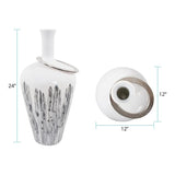 Albrecht Thin Necked Glass Vase- Large