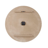 Grey Wooden Wall Clock with Roman Numerals
