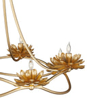 Cyrene Gold Chandelier