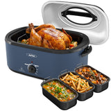 26QT/28QT Electric Roaster with Buffet Server
