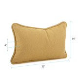 Pillow 14 x 22 Alicante Gold
