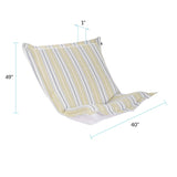 Indoor/Outdoor Puff Scroll Chair Dune Moss Cover Only