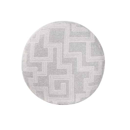 Short Indoor/Outdoor Pouf Syros Fog