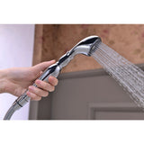Suni 3-Handle Claw Foot Tub Faucet with Hand Shower