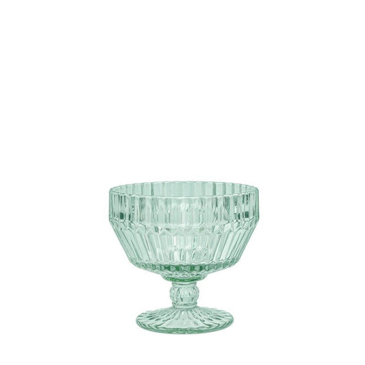 Archie Verde Footed Dessert Bowl 10oz