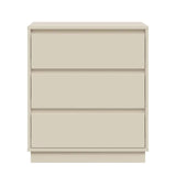 Wholesale Wide Nightstand with 3 Drawers, Modern Chest of Drawers