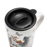 Blue Stallion Gertrude Chicken Travel Mug With Lid