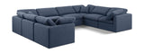 Indulge - Linen 8 Piece Modular Cloud Sectional Sofa