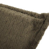 Puff Chair Cushion Angora Moss -Cushion and Cover Only