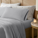 4-Way Stretch Cool Touch Jersey Sheet Set, Grey