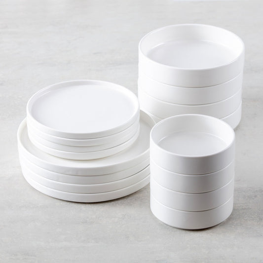 Sound White 16pc Place Setting