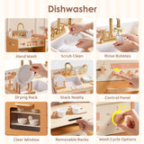 ROBUD Wooden Kids Kitchen PlaySet Series - Caramel