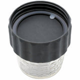 2-in-1 Lid to Connect Two Regular Mouth Mason Jars 2 Pack