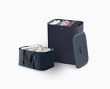 2-piece Black Tota Trio 90L & Hold-All™ Laundry Basket Set