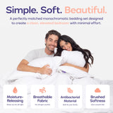 MellowSoft™ Duvet Set White