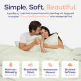 MellowSoft™ Duvet Set Sage Green