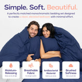 MellowSoft™ Duvet Set Navy