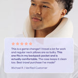 Mellow x AVIO Travel Neck Pillow Creme