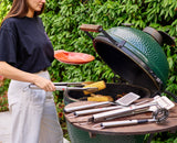 GrillOut™ Stainless-Steel BBQ Tongs with Extending Handle