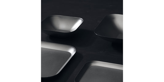 Square Bowl Frozen 22x22cm
