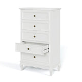 Wholesale White Dresser for Modern Wood Rustic Tall Chset of Drawers