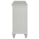 Sandy Beach 11-drawer Dresser Cream White