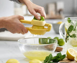 JuiceMax Dual-action Yellow Citrus Press