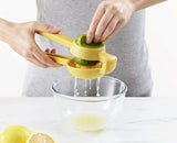 JuiceMax Dual-action Yellow Citrus Press
