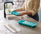 Flow™ Pack of 2 Easy-fill Blue Ice-cube Trays