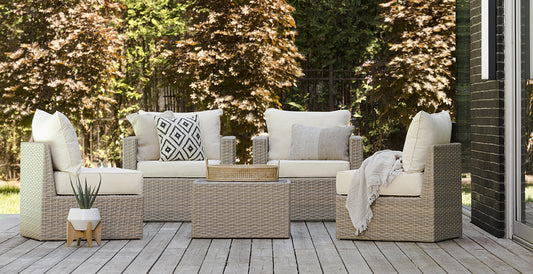 Transformer Patio Conversation Set - Modular 9 Piece to 15