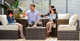 Transformer Patio Conversation Set - Modular 6 Piece to 10