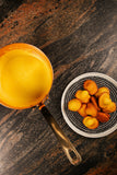 Mauviel M'PASSION Copper Zabaglione With Brass Handles